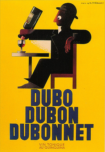 Dubo, dubon, Dubonnet. Cassandre.