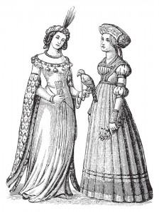 Fig. A. Anne et sa sœur mal mariée attendant que Barbe bleue soit occis.