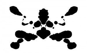 Fig 32. Test de Rorschach. Grenouille jouant des castagnettes.