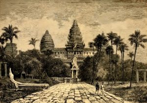 Fig. 1. Angkor Vat, dessin de Henri Mouhot, 1860